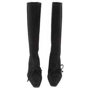 Burberry Black Knee High Boots